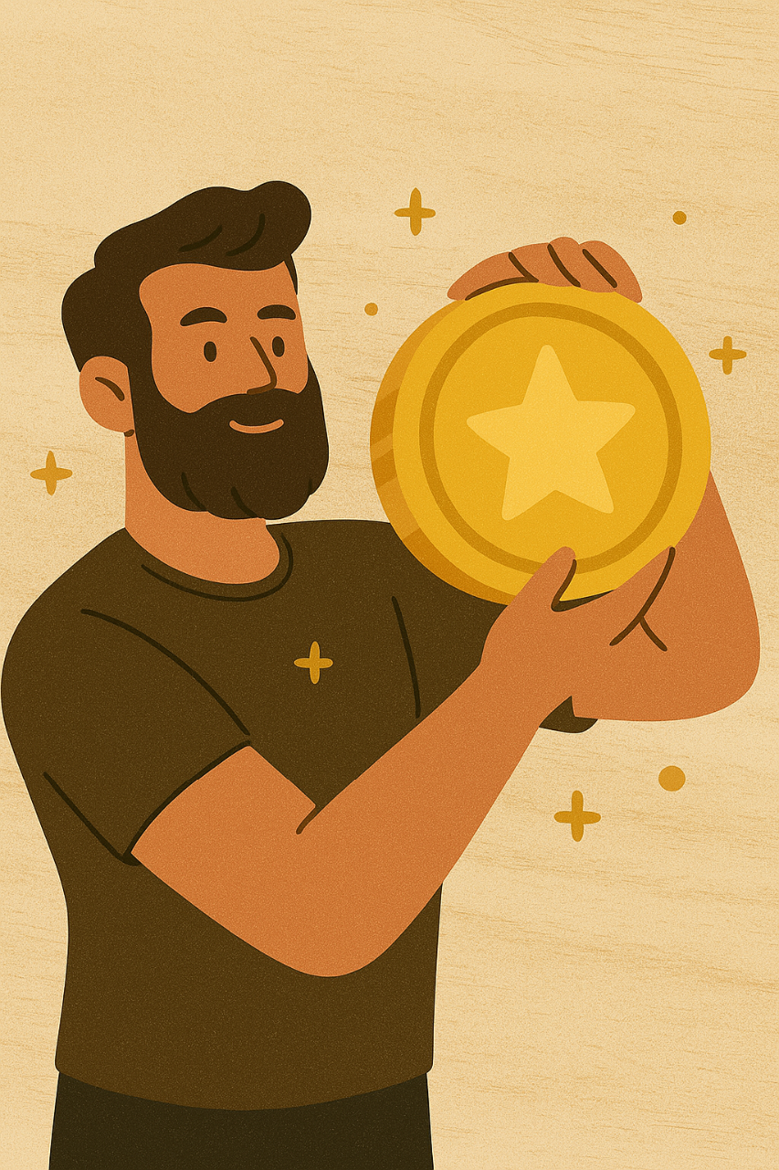 acumula puntos barba